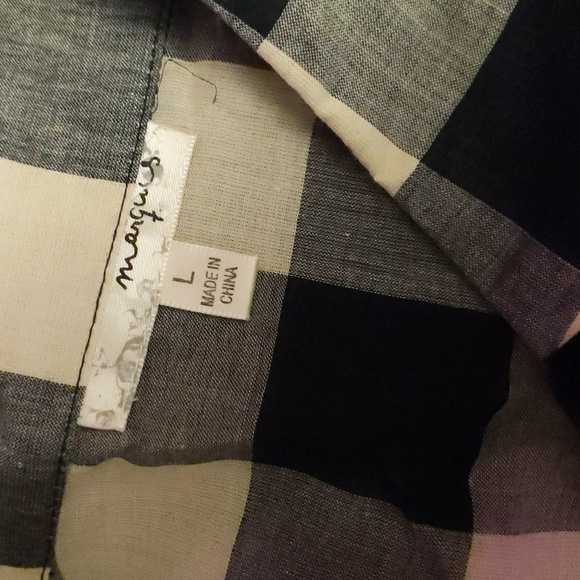 MARQUIS plaid babydoll dress - Picture 6 of 6